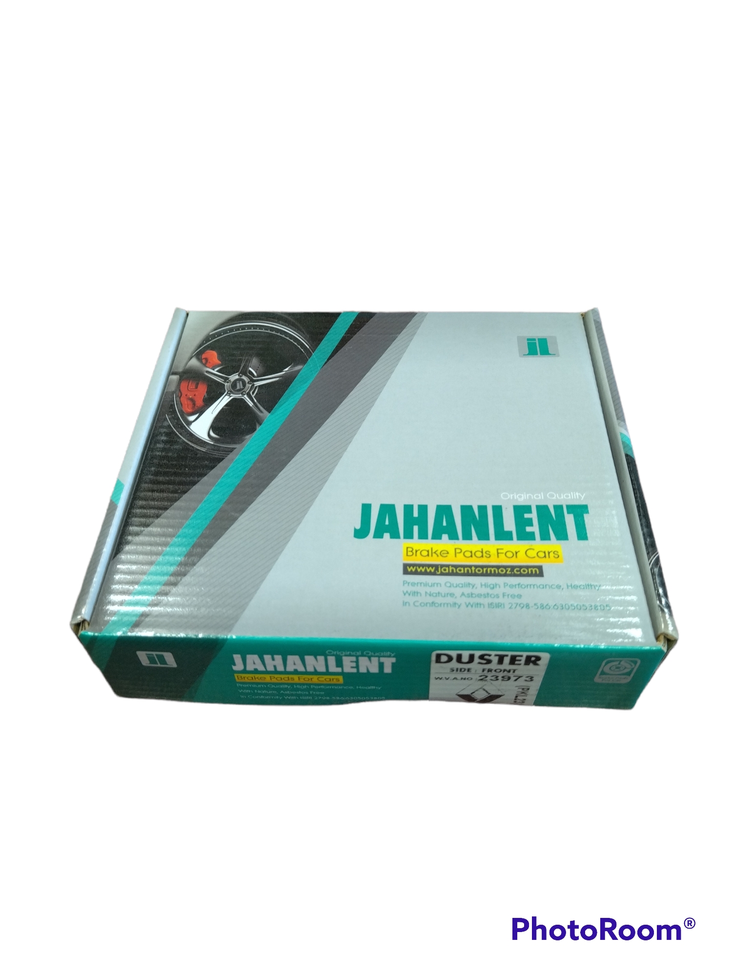 لنت ترمز جلو وانت L90 کد 23973 جهان لنت
