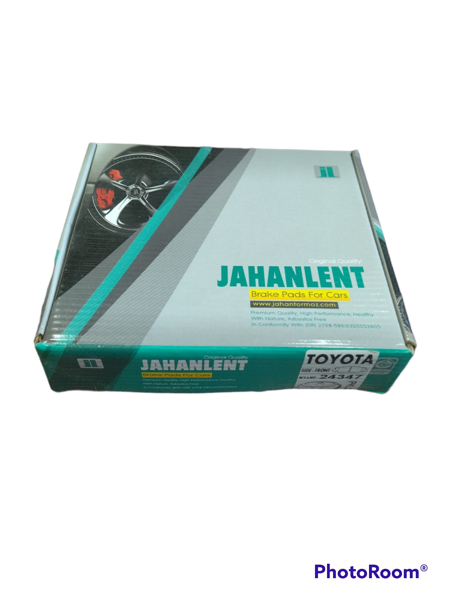 لنت ترمز جلو لیفان X50 کد 24347 جهان لنت