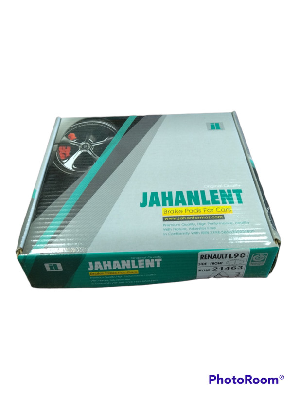 لنت ترمز جلو ال 90 کد 21463 صادراتی (کارتنی 20 دست)