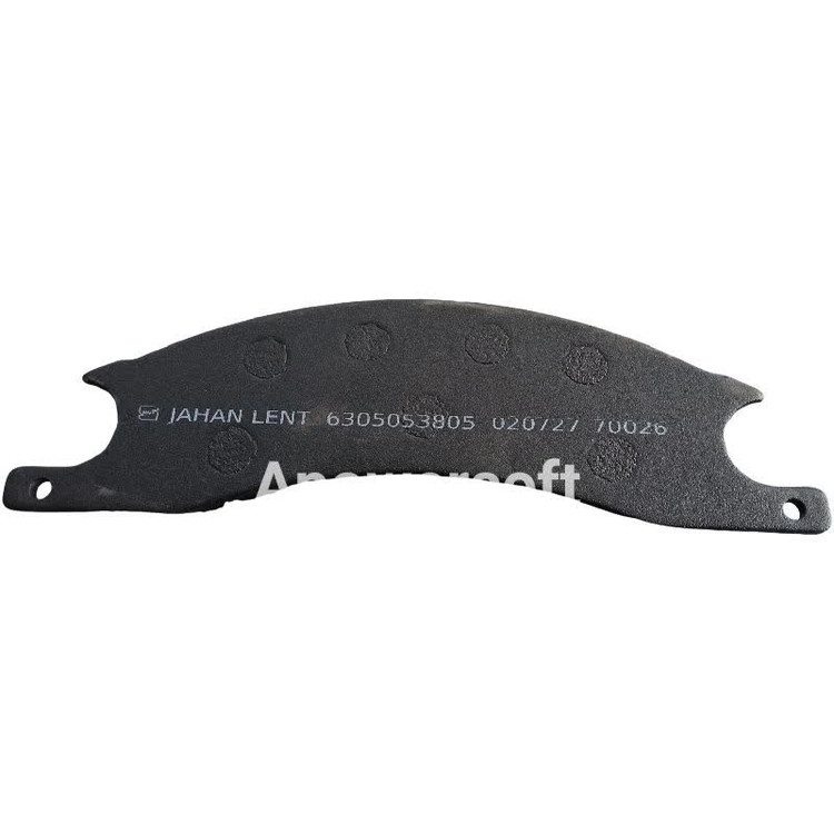 لنت ترمز لودر کوماتسو W120 W90 کد 70026 دو عددی جهان لنت